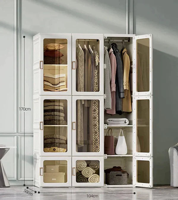 Closet Modular Inteligente y Plegable - FoldyLux
