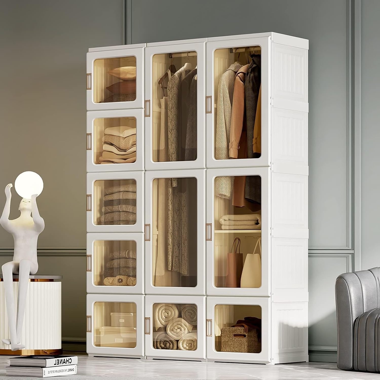 Closet Modular Inteligente y Plegable - FoldyLux